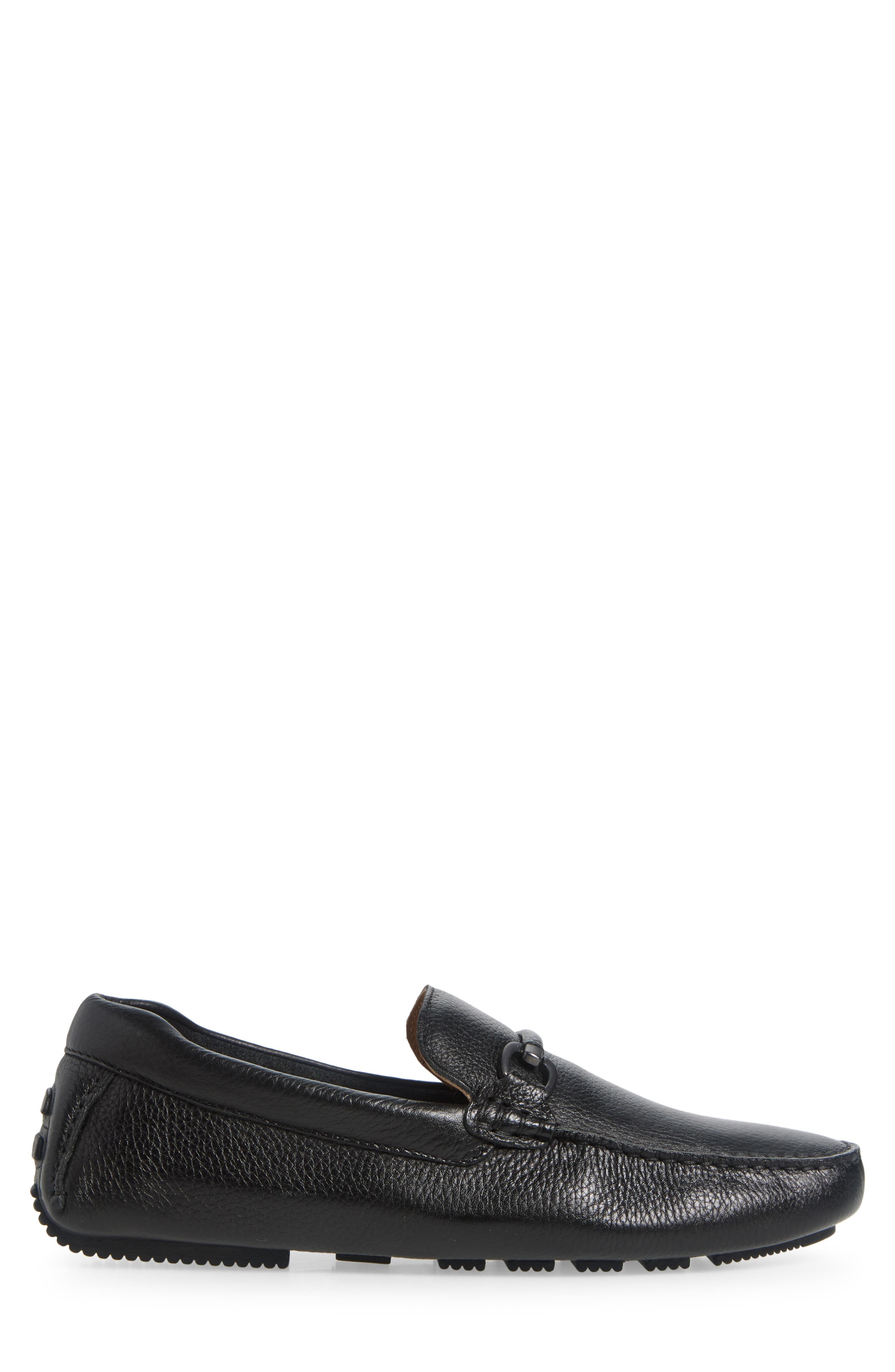 Nordstrom Collin Bit Driving Loafer, Alternate, color, Black