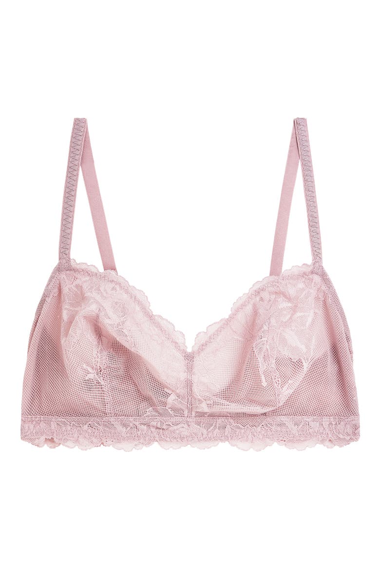 Vivid Attraction Bralette, Alternate, color, WOODROSE