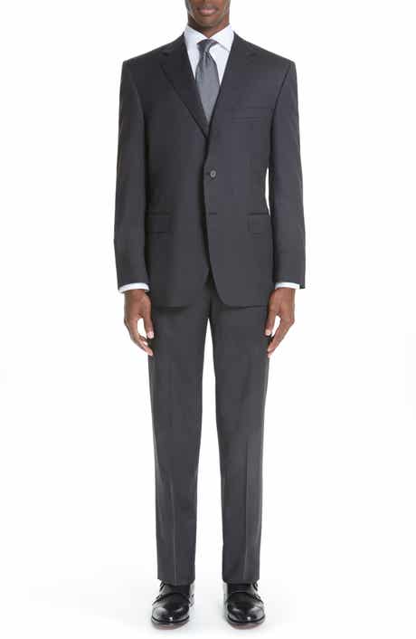 Canali Classic Fit Wool Suit
