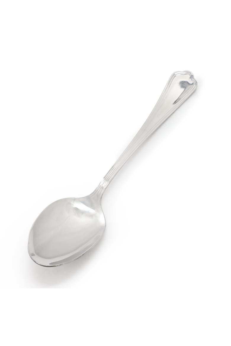 10 Piece Stainless Steel Dinner Spoon Set, Alternate, color, Silver