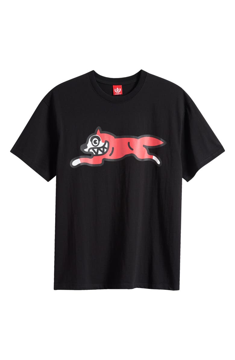 ICECREAM Running Dog Cotton T-Shirt, Alternate, color, Black