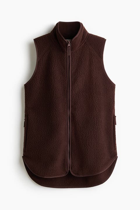 Regular Fit Teddy Sports Gilet