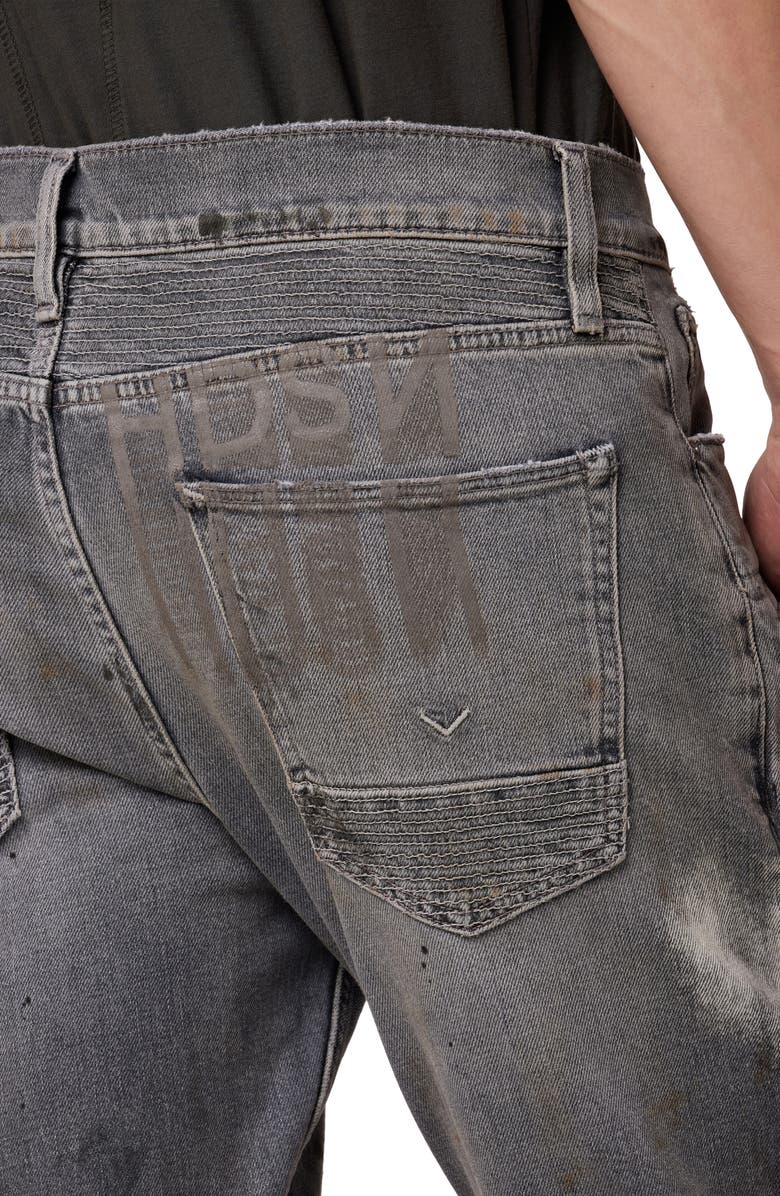 Hudson Jeans The Blinder v.2 Skinny Fit Distressed Biker Jeans, Alternate, color, 