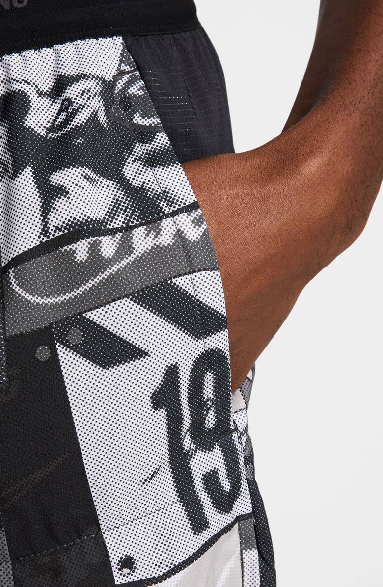Nike Energy Stride Dri-FIT Running Shorts, Alternate, color, Black/ Reflective Silver