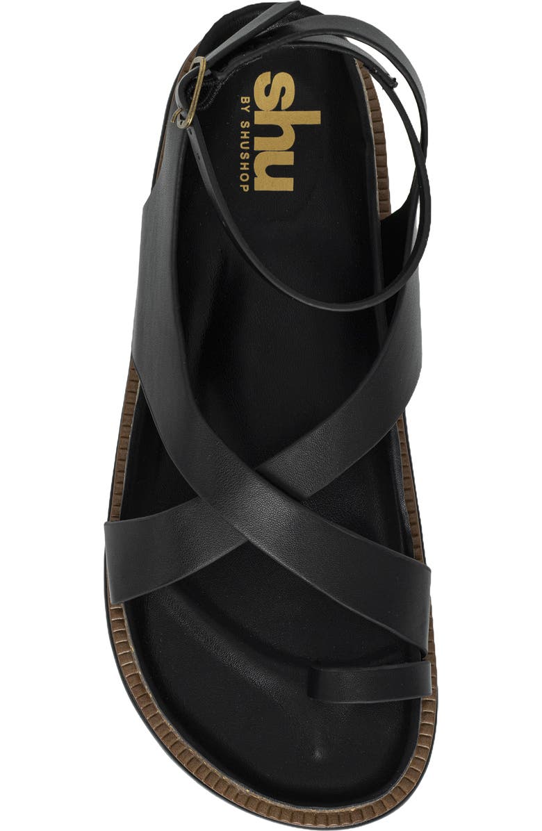 SHUSHOP Carol Sandal, Alternate, color, Black