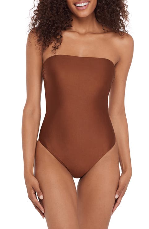 Open Back One-Piece Swimsuit