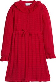 Little English Kids' Pointelle Sweater Dress