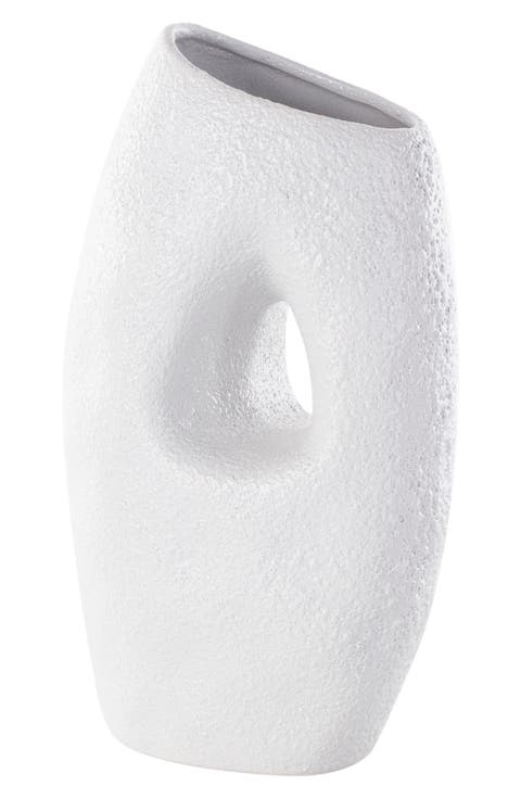 White Ceramic Vase