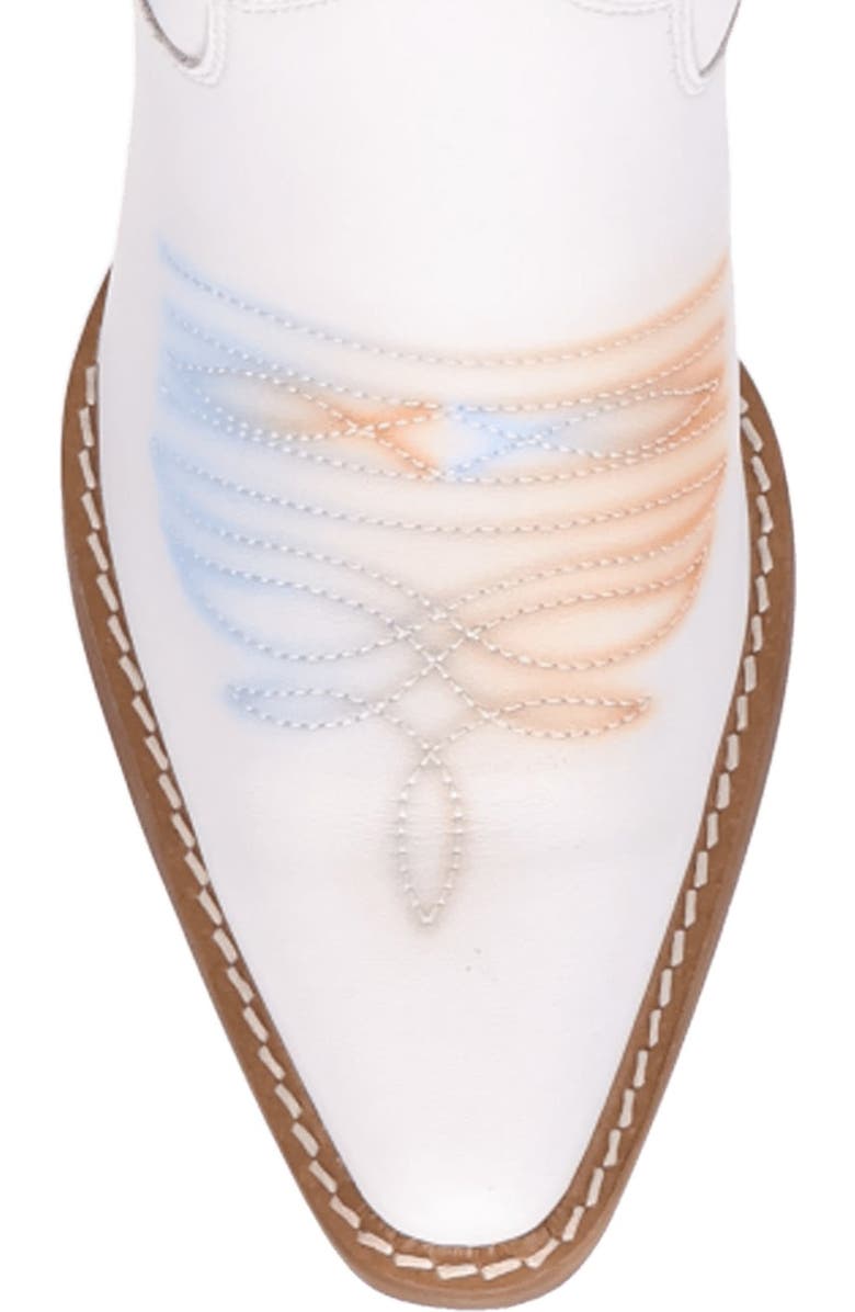 Dingo Austin Embroidered Western Boot, Alternate, color, White