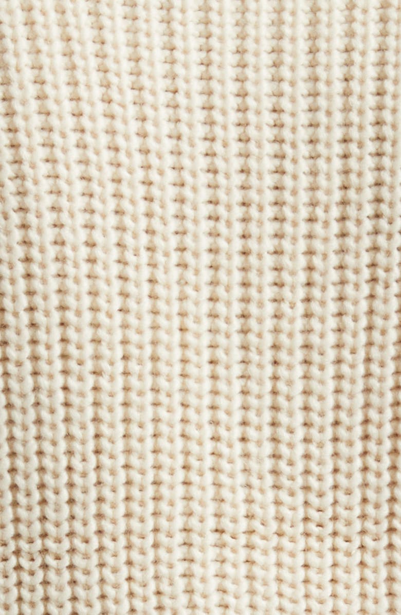 Cinq à Sept Krissi Embellished Button Feather Trim Cardigan, Alternate, color, Gardenia