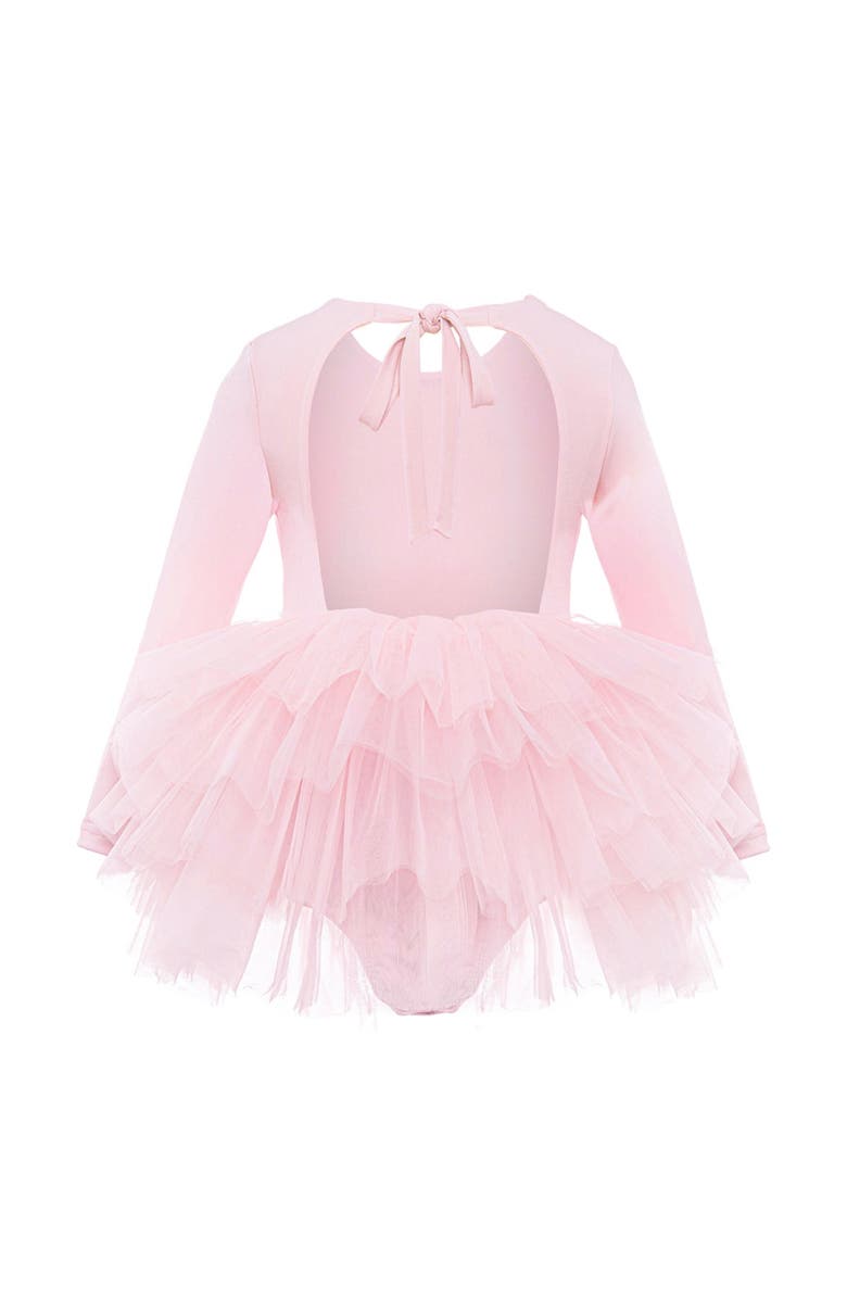 Mini Celebrities Ivy Open Back Fluffy Tutu Dress, Alternate, color, Pink Rose