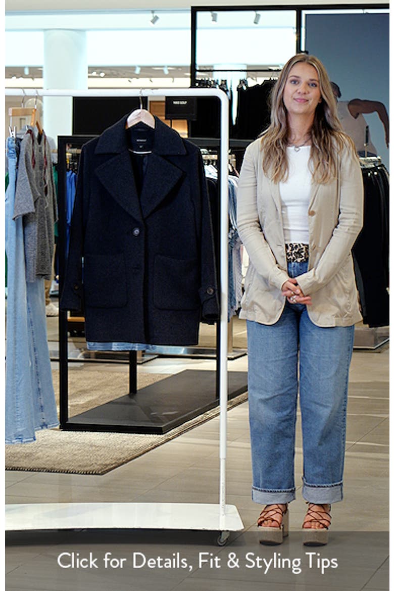 Wool Blend Coat video
