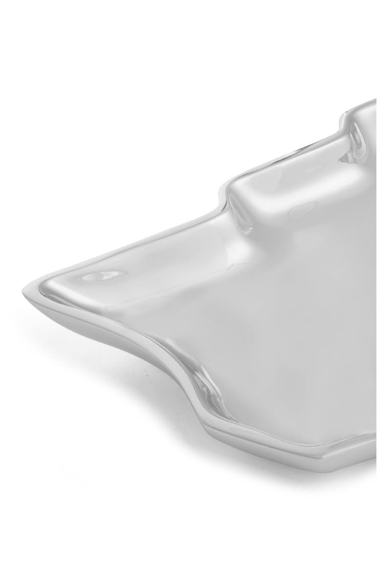 Christmas Tree Candy Dish, Alternate, color, SILVER