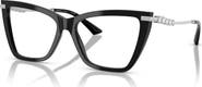 Jimmy Choo 55mm Cat Eye optical glasses