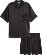 Lunya Washable Silk Button-Up Short Pajamas