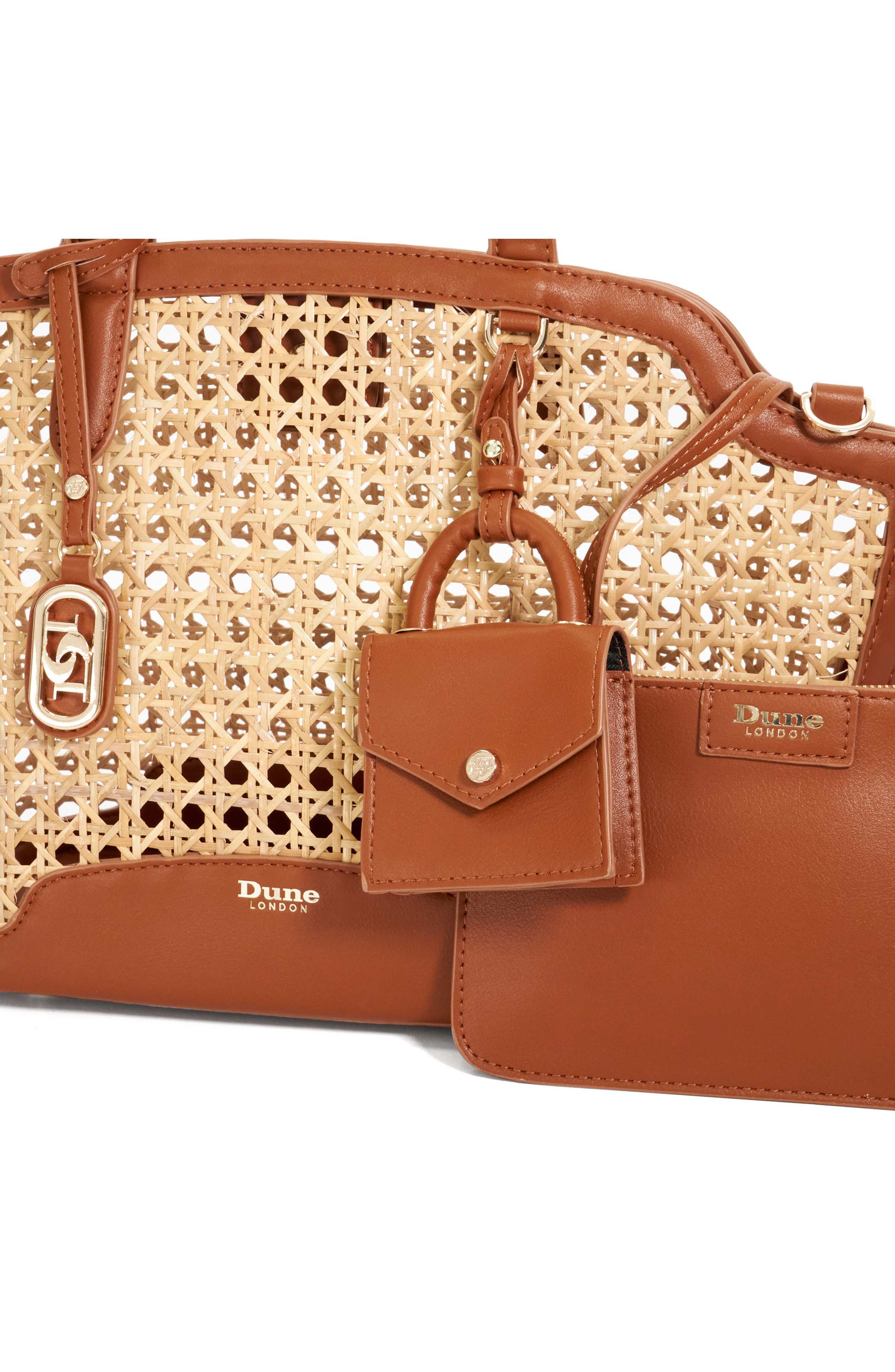 Dinidecided Rattan Shoulder Bag, Alternate, color, NATURAL
