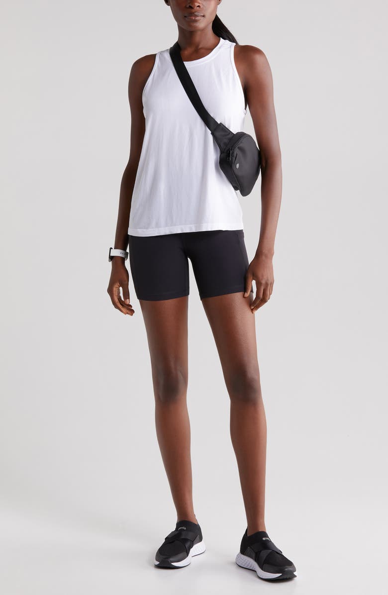 Zella Propel Seamless Tank, Alternate, color, White