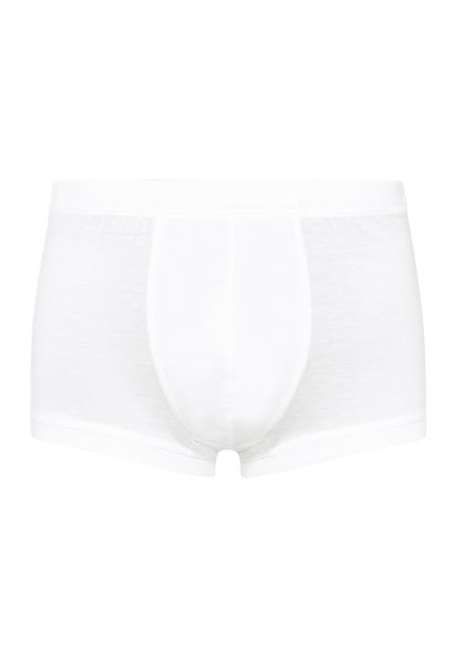 Hanro Cotton Sporty Boxer Brief In White