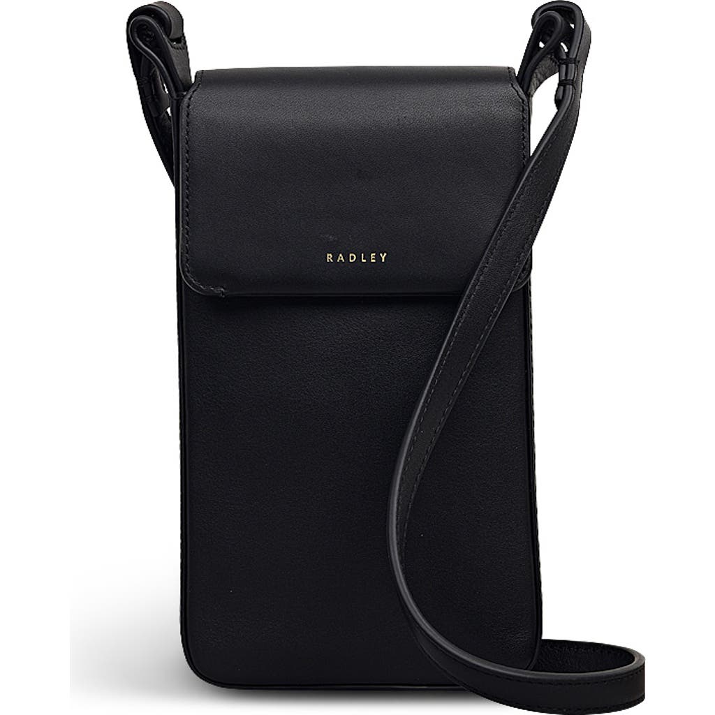 Radley Westwell Lane Medium Phone Crossbody In Black