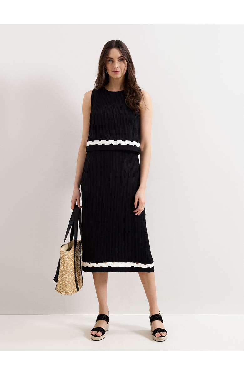 Phase Eight Claire Black Dress, Main, color, Black