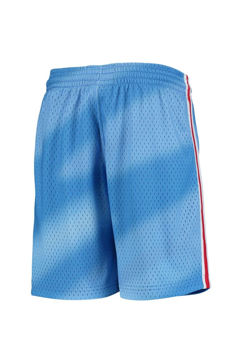 Youth Mitchell & Ness Blue New Jersey Nets Hardwood Classics Swingman Shorts, Alternate, color, Blue