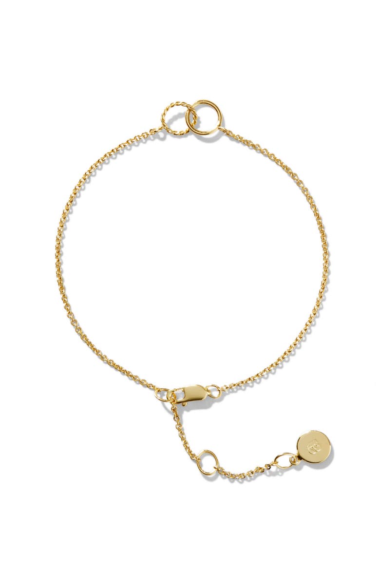 Interlocking Circles Bracelet - Jill, Main, color, Gold