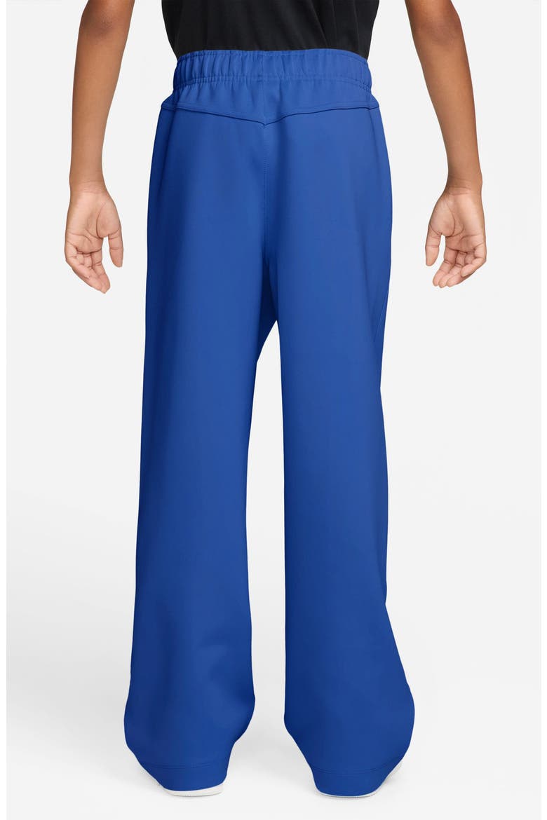 Kids' Sportswear Polyknit Wide Leg Pants, Alternate, color, GAME ROYAL/ VOLT/ ROYAL