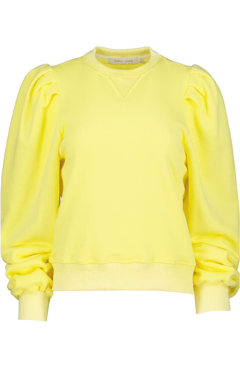 Bishop + Young Laurent Sweatshirt, Alternate, color, Lemon