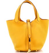 Pre-Owned Hermes Picotin Lock Bag Clemence PM