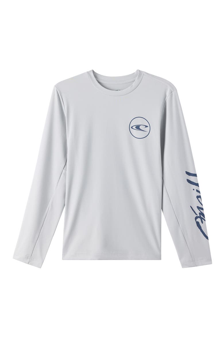 Kids' Long Sleeve Rashguard, Main, color, HIGH-RISE