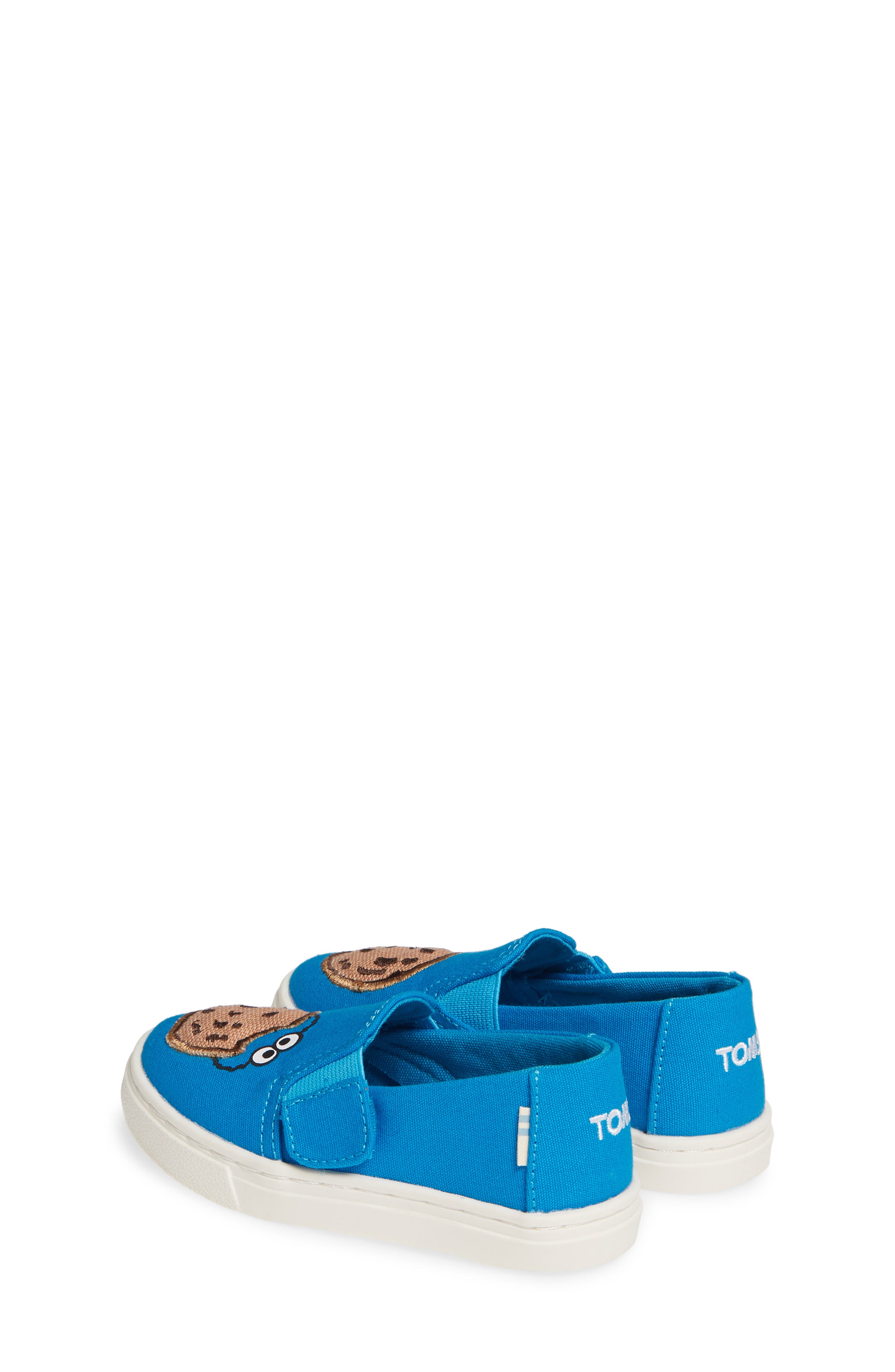 TOMS x Sesame Street<sup>®</sup> Luca - Cookie Monster Slip-On Sneaker, Alternate, color, 