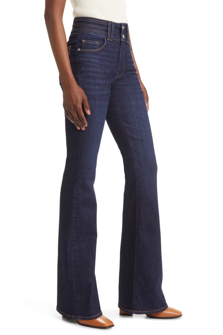 Le High Two-Button Flare Jeans, Alternate, color, FIFE