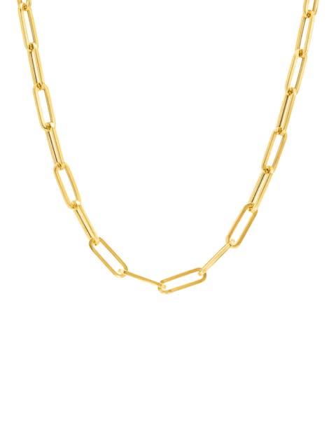 Paperclip Link Necklace Effortless Glamour for Any Occasion