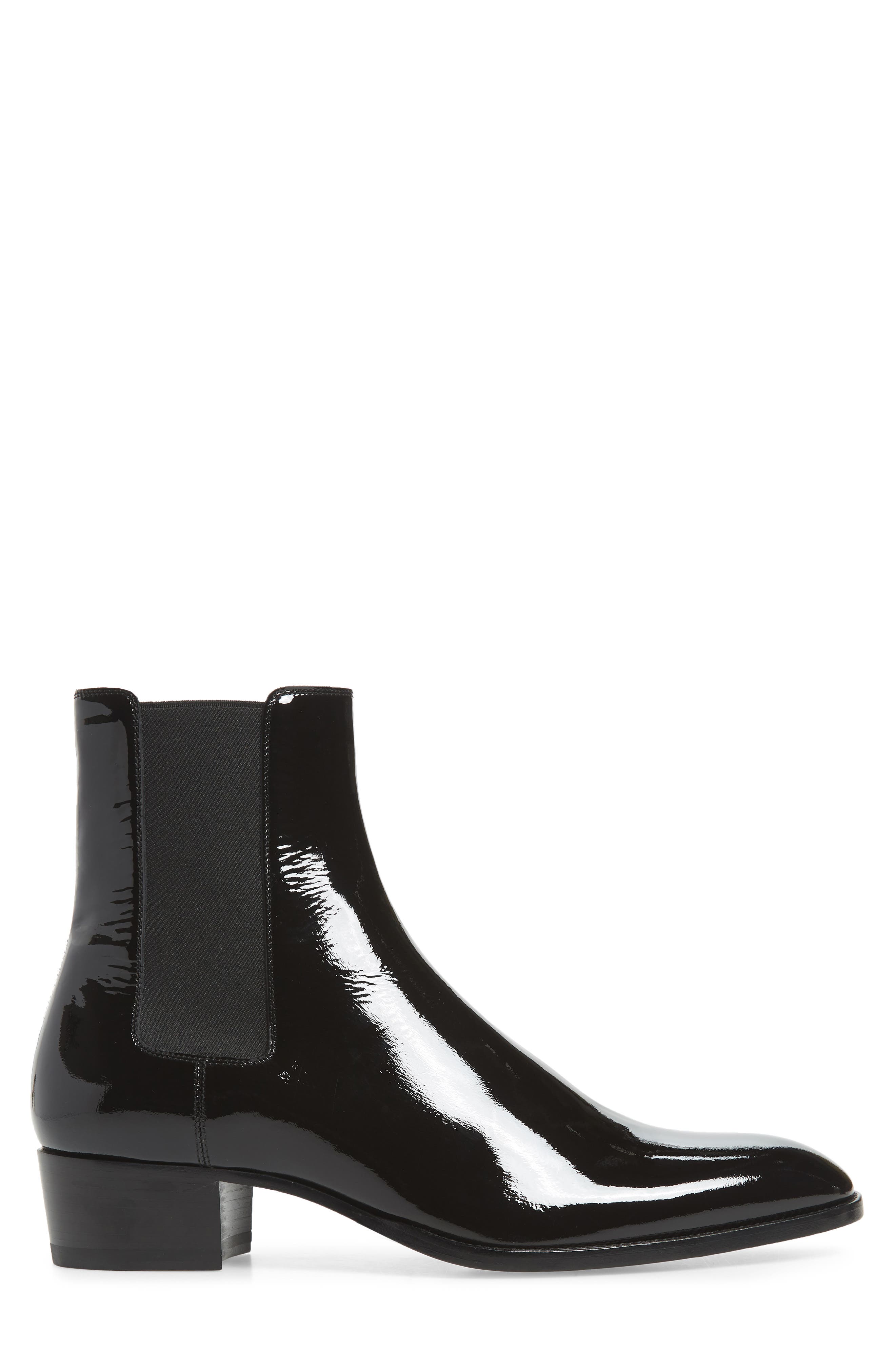 Chelsea Boot, Alternate, color, BLACK PATENT