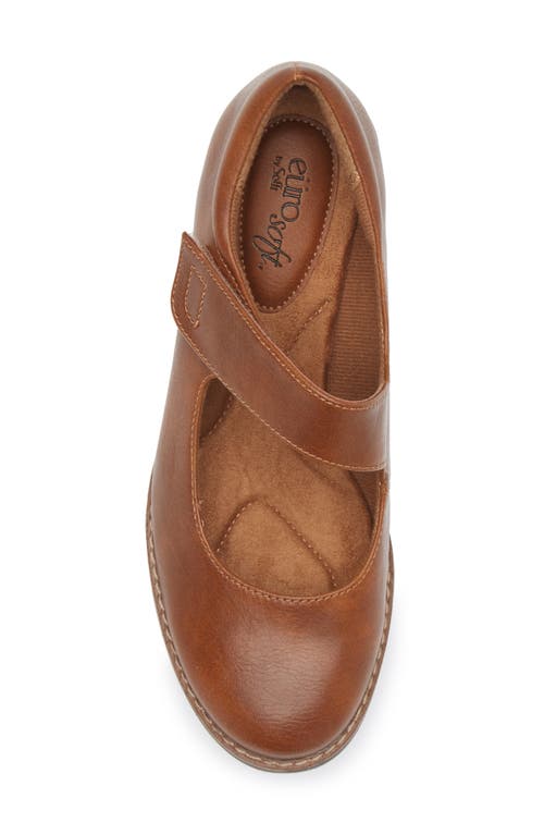 Eurosoft Franlee Mary Jane Flat In Brown