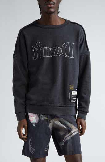 Palm Angels New Gothic Studded Cotton Sweatshirt | Nordstrom Palm Angels New Gothic Studded Cotton Sweatshirt | Nordstrom