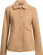 CeCe Bow Button Swing Jacket