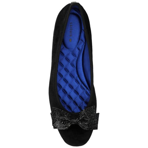 Birdies The Hummingbird Jewelry Bow Loafer In Black