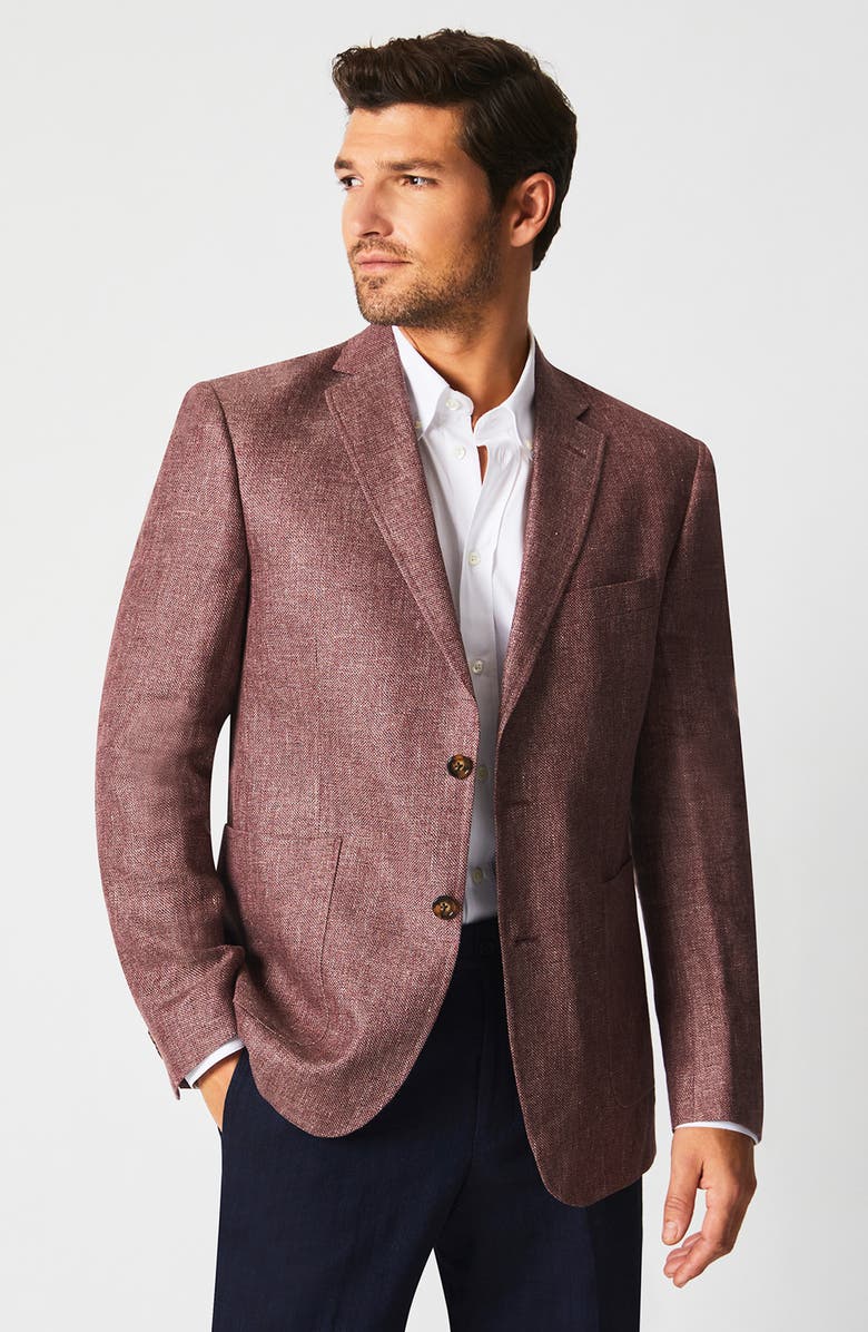 Billy Reid Linen Blend Sport Coat, Alternate, color,