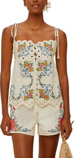 Grandma's Treasure Tie Strap Camisole