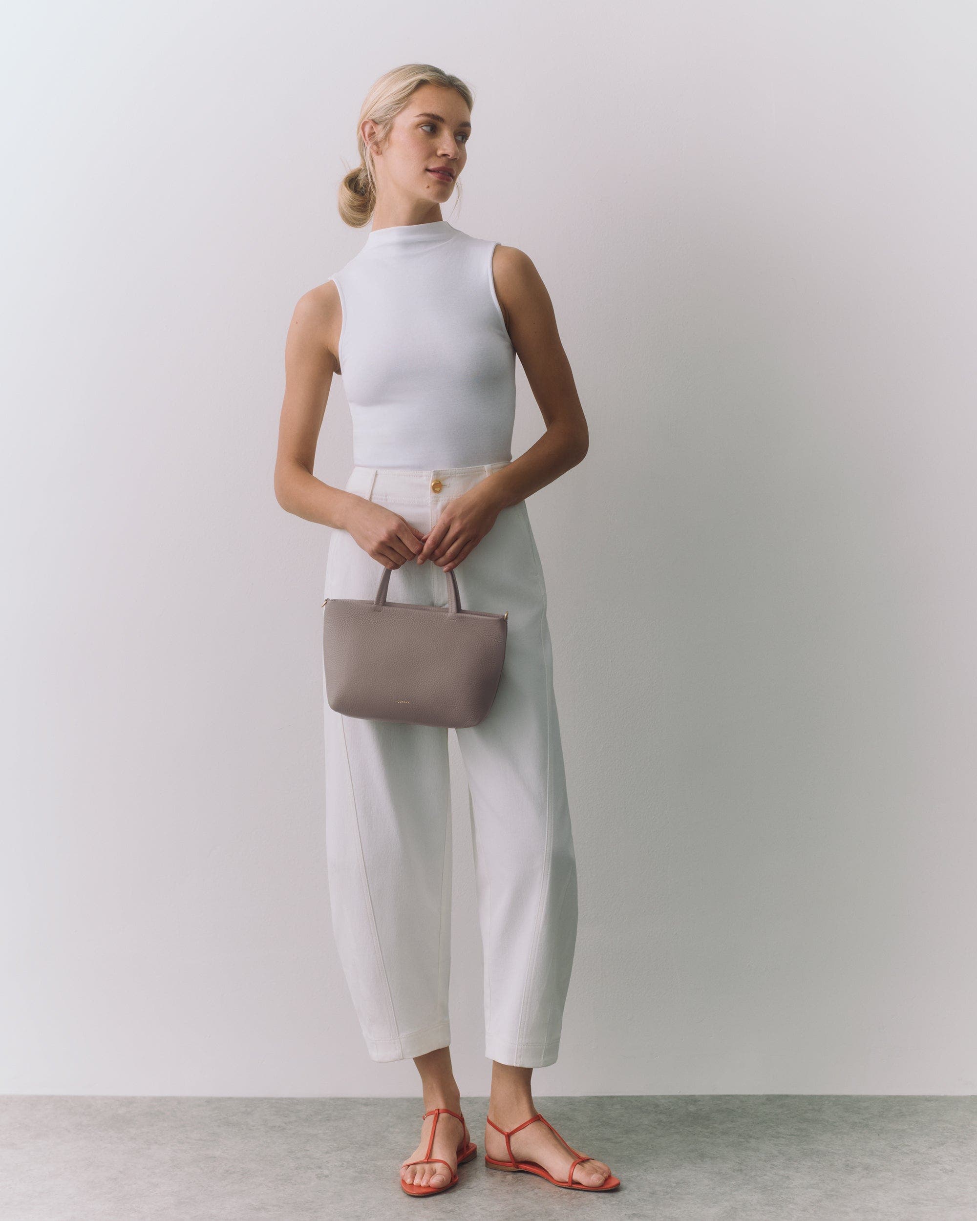 Cuyana Mini Easy Zipper Tote, Alternate, color, 