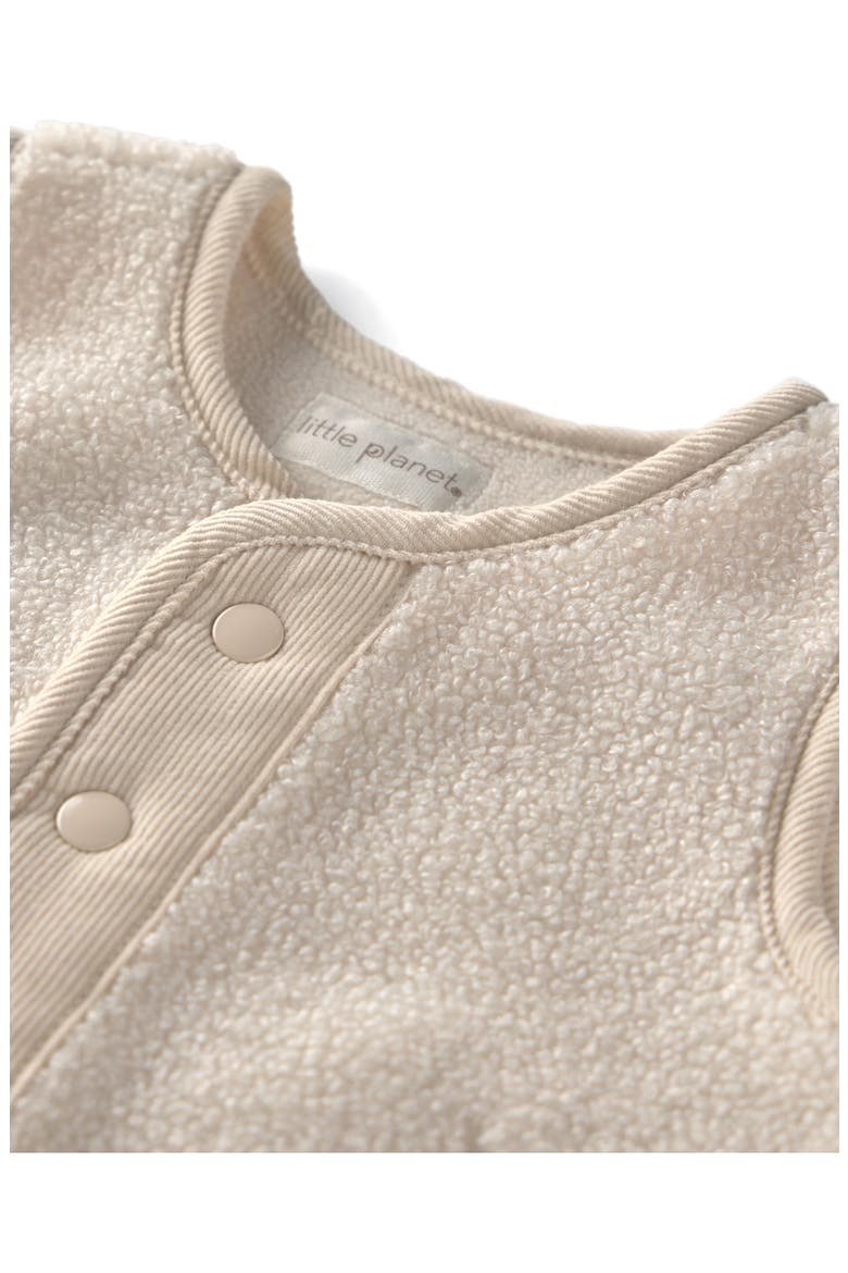 Kids' Teddy Fleece Vest, Alternate, color, TAN