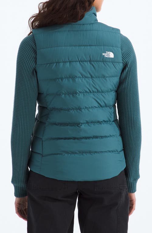 The North Face Aconagua 3 Puffer Vest In Blue
