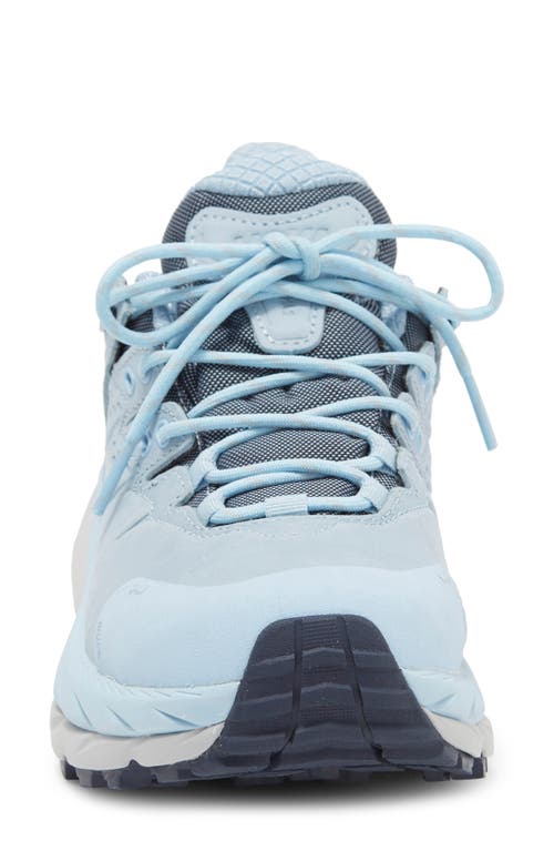 Hoka Women's Kaha 2 Low Gtx Shoes In Summer Song / Harbor Mist In Blue