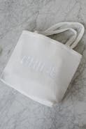 Untamed Petals Wedding Day Terry Tote