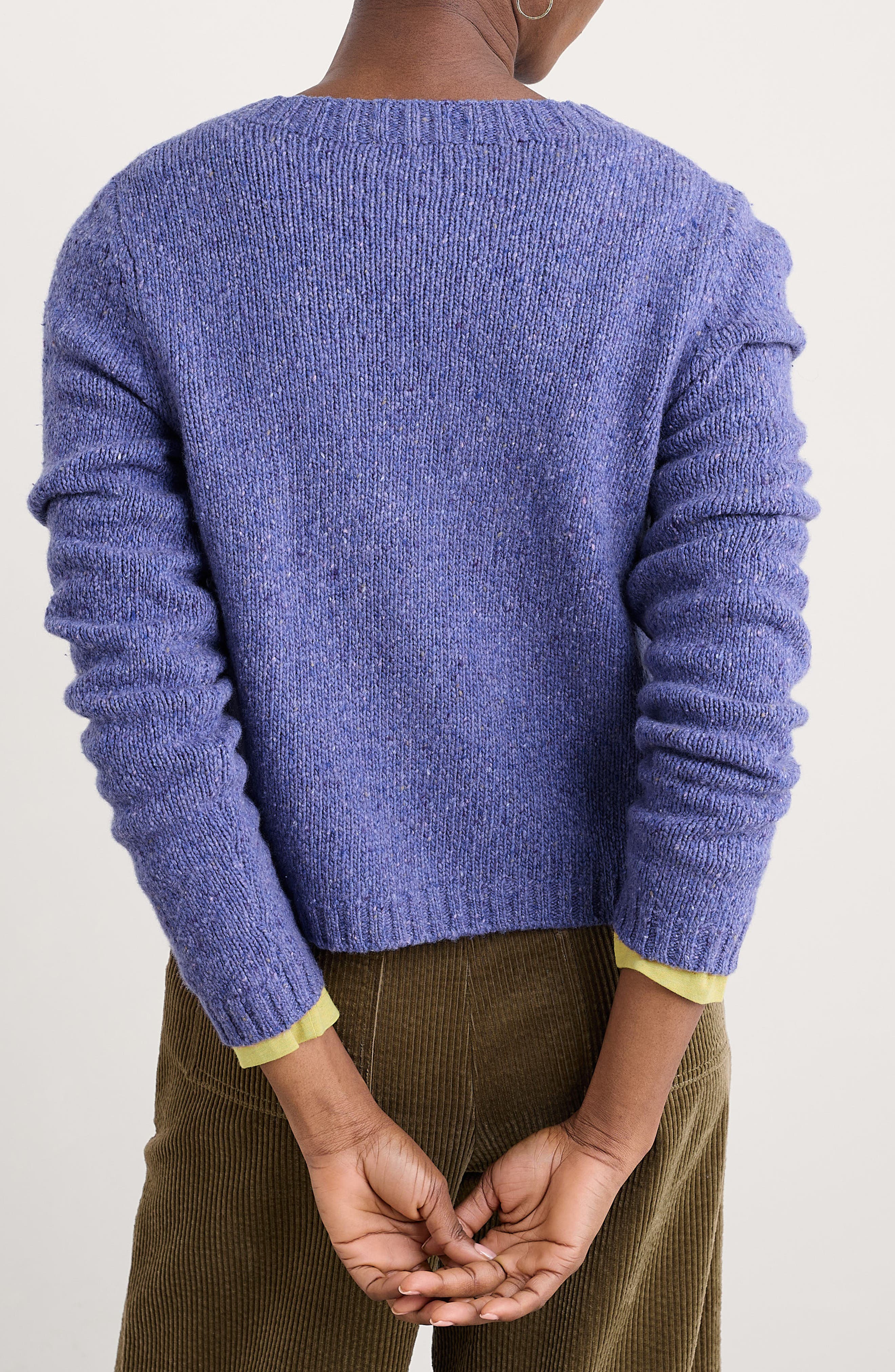 Dawson Pick Merino Wool Blend Cardigan - image 2