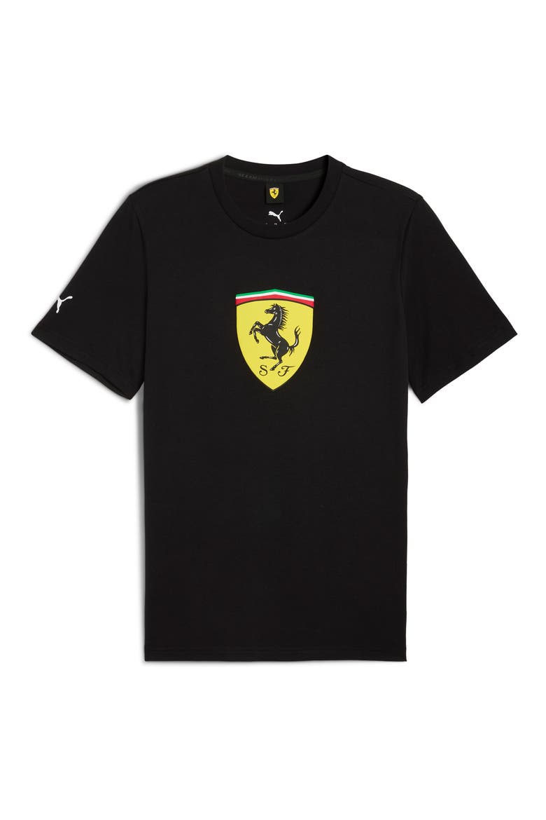 x Ferrari Sportswear Shield Graphic T-Shirt, Alternate, color, PUMA BLACK