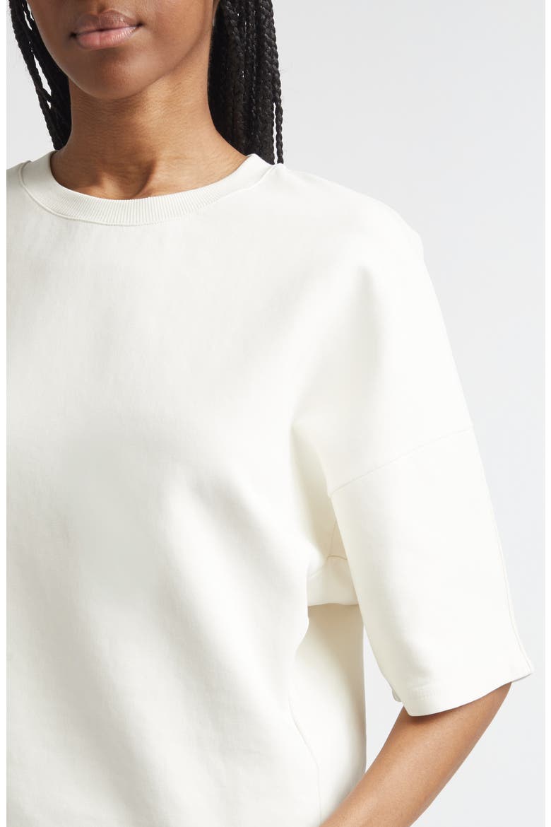 Rift Crop Jersey T-Shirt, Alternate, color, BONE