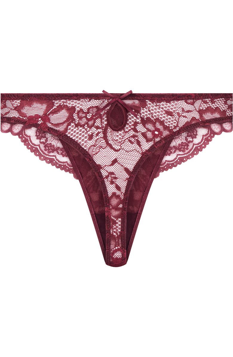Hunkemöller Isadora Thong, Alternate, color, Red