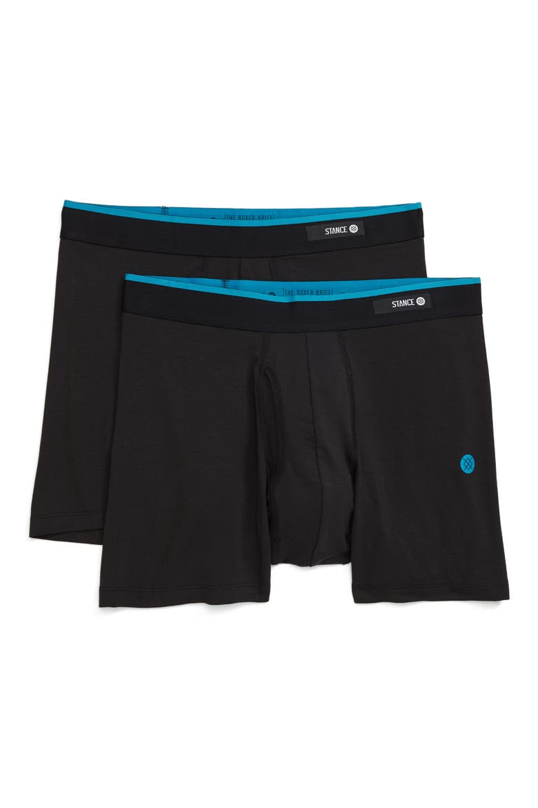 Staple 2-Pack Boxer Briefs, Main, color, BLACK